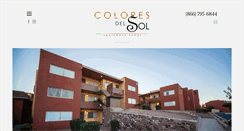 Desktop Screenshot of coloresdelsolapartments.com